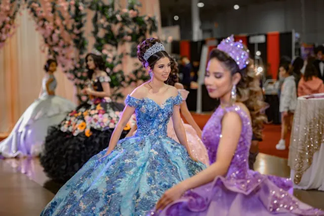 la glitter quinceanera dresses