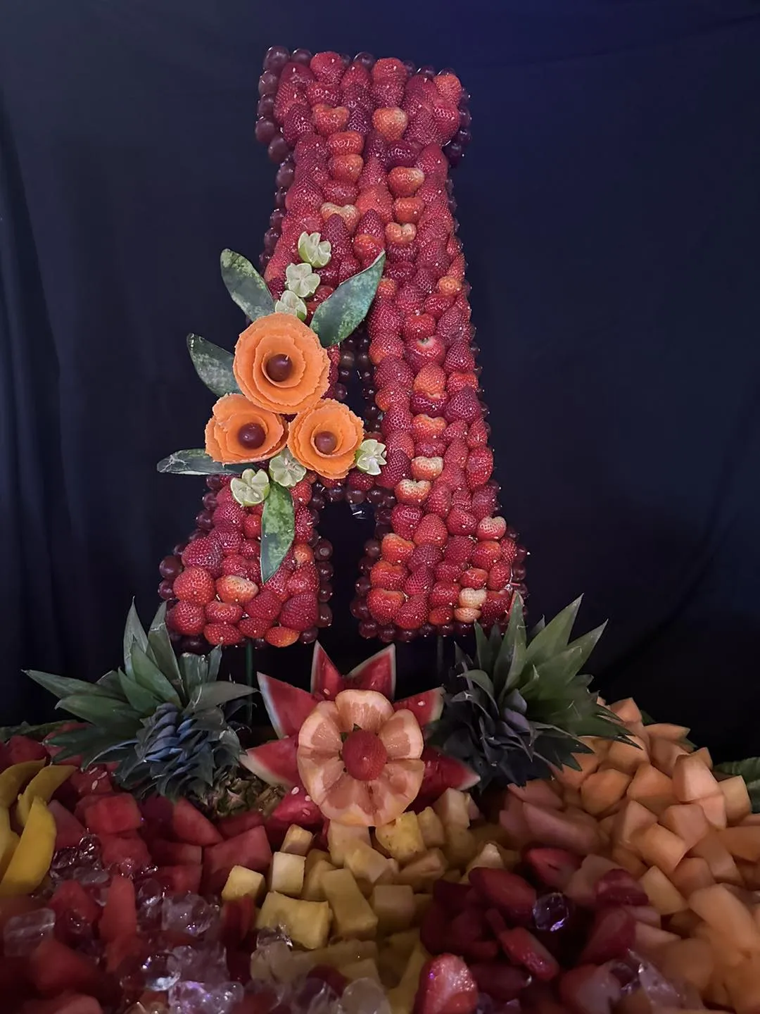 rosy decoraciones en frutas