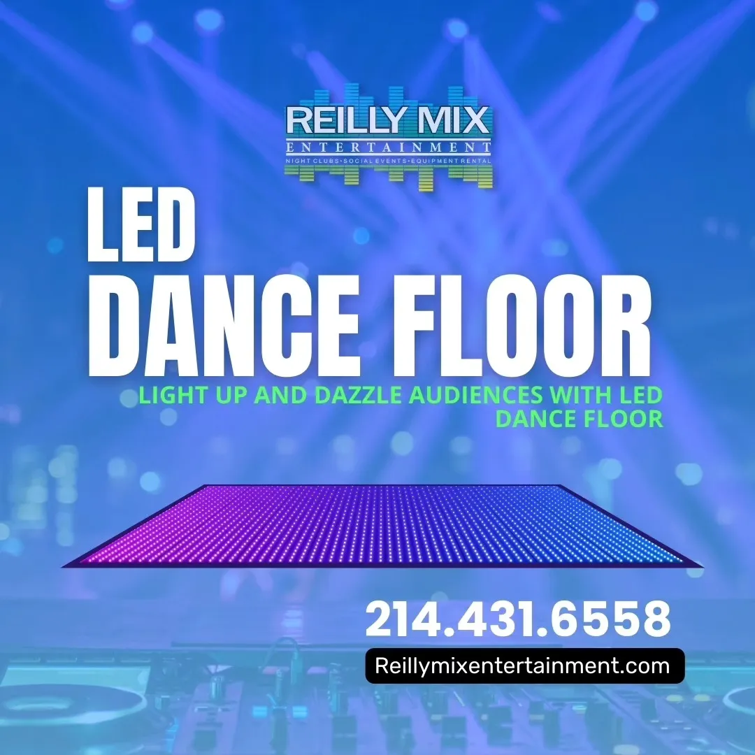 reilly mix entertainment led dance floor