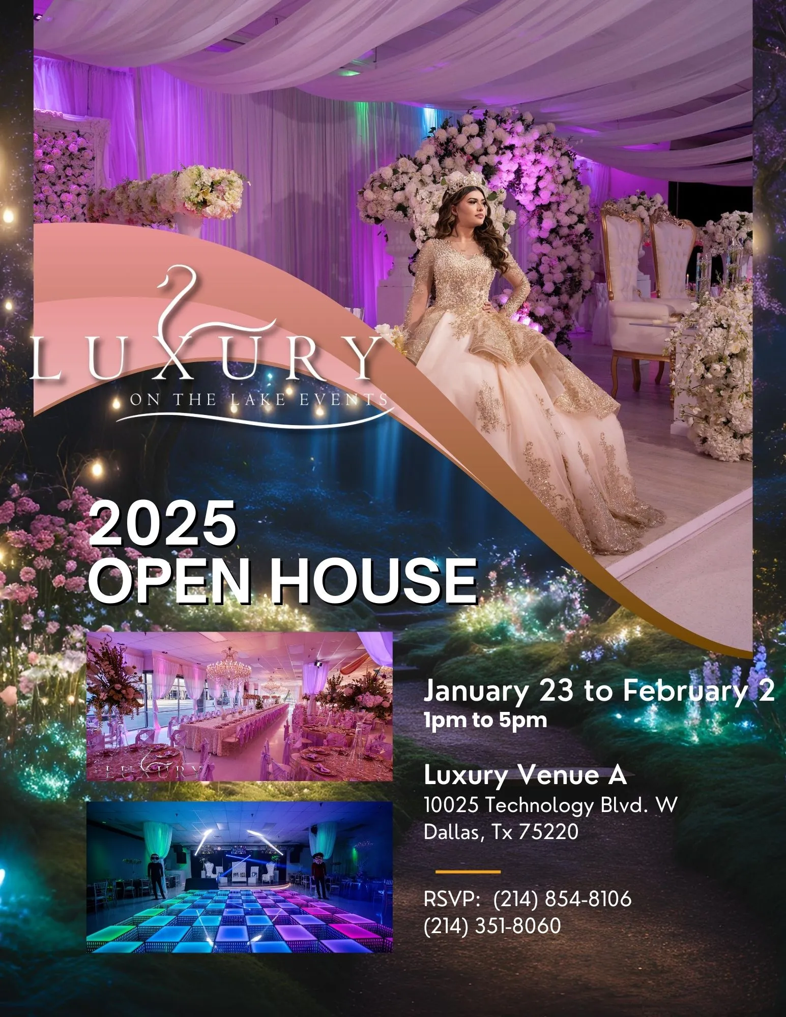 luxury on the lake open house january 2025